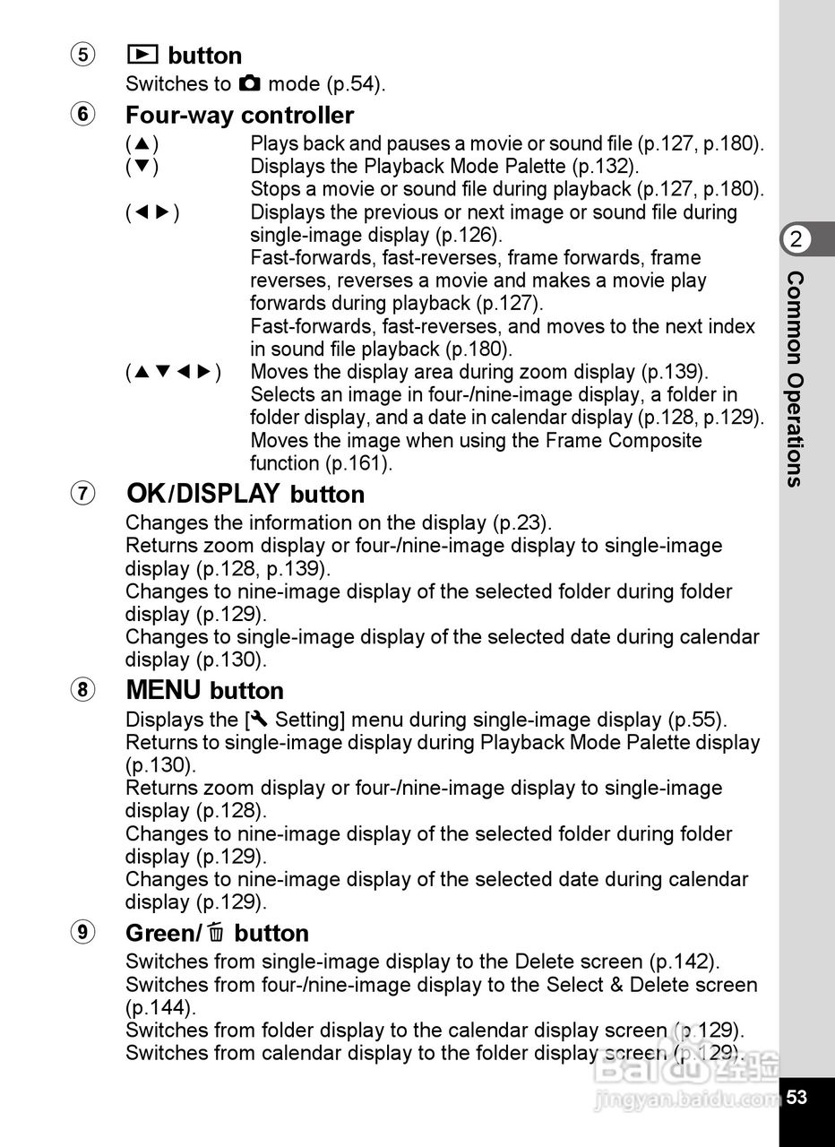 宾得Optio P70数码相机使用说明书:[6]