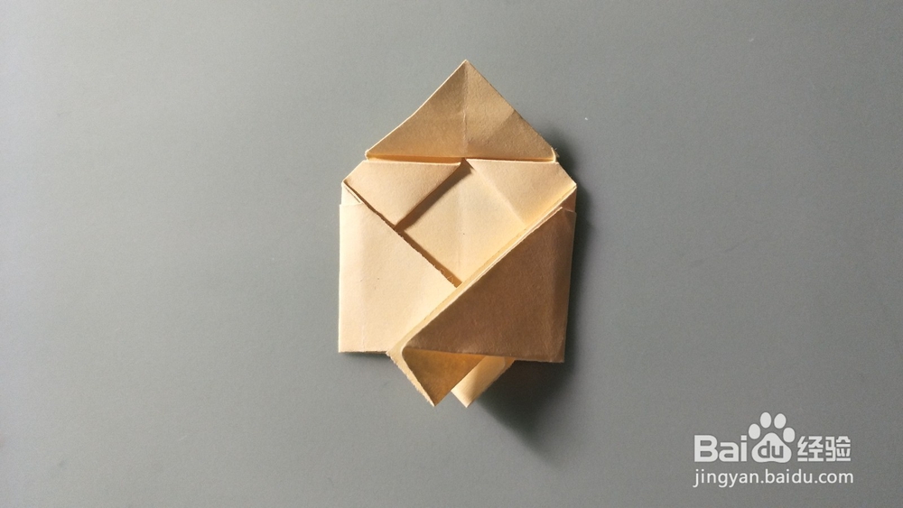 折纸:折个财神送给你