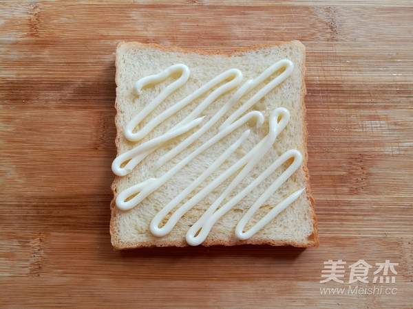 番茄鸡蛋三明治