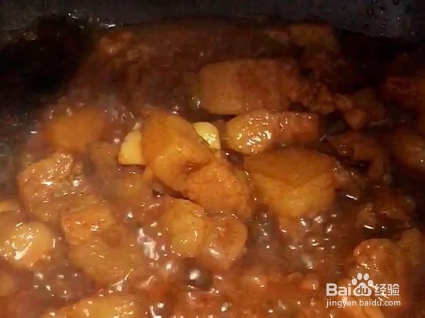 无油红烧肉的做法