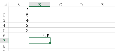 excel常用函数average取平均值函数使用方法