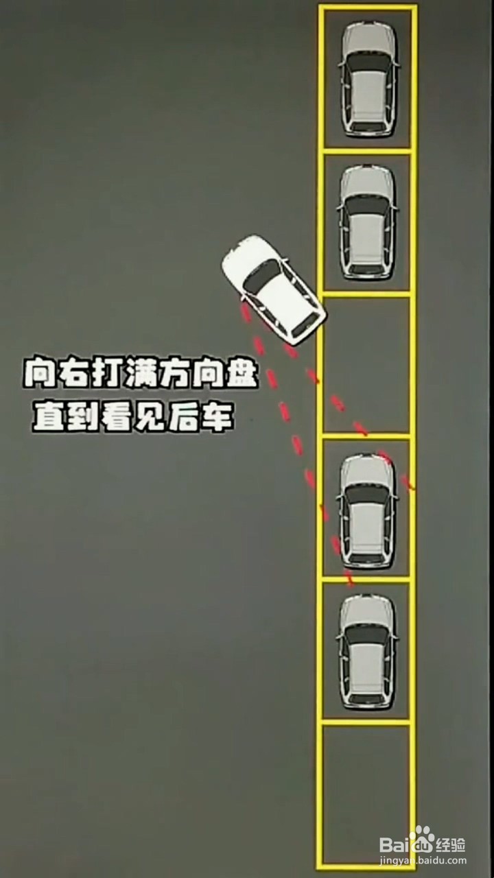 侧方停车的小技巧