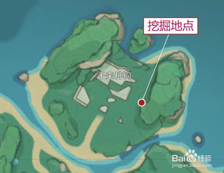 原神千来神祠坟墓宝箱位置攻略