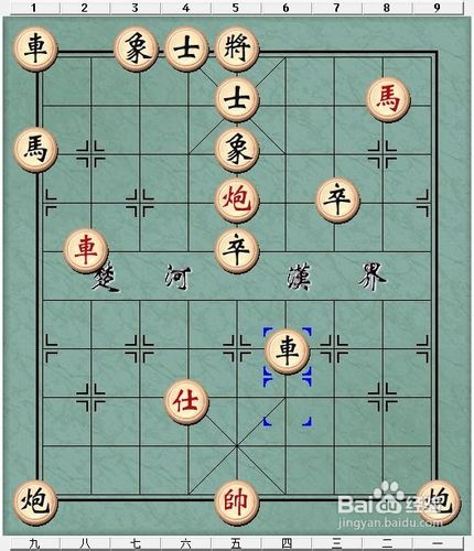 中国象棋杀法——钓鱼马