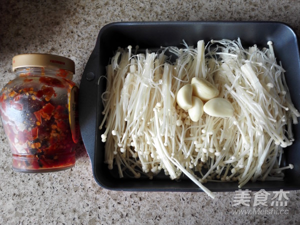 剁椒金针菇的做法