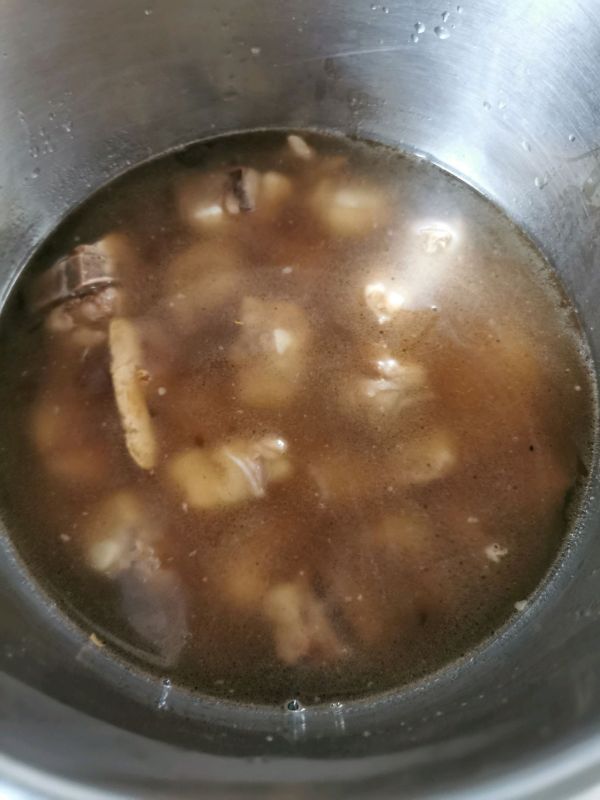 土豆豆角烧排骨