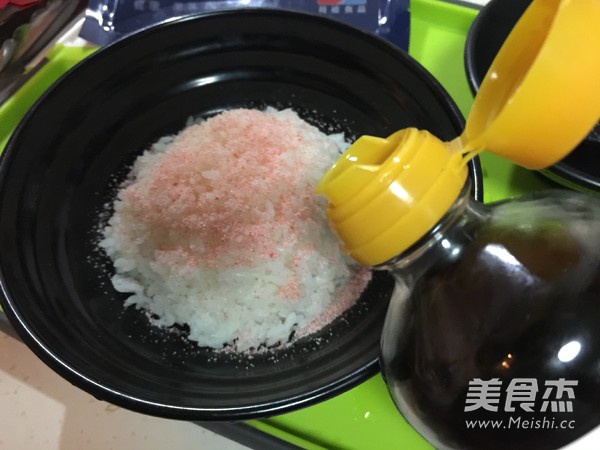 烟熏三文鱼茶泡饭