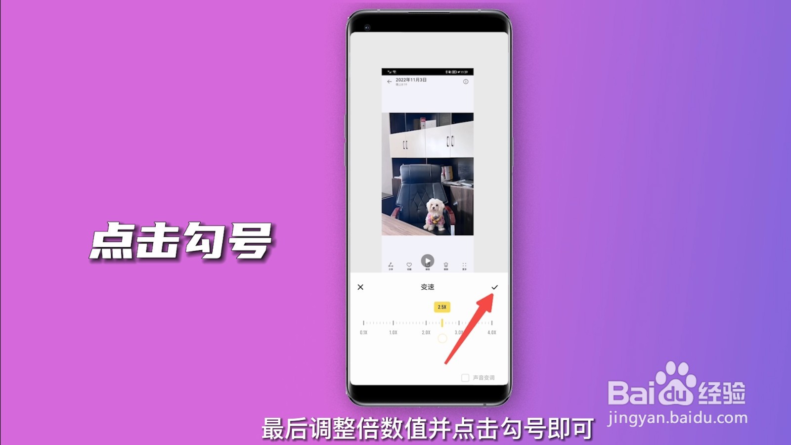 视频倍速怎么弄