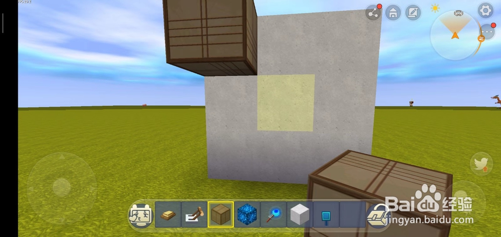 迷你世界怎么制作开关电灯？