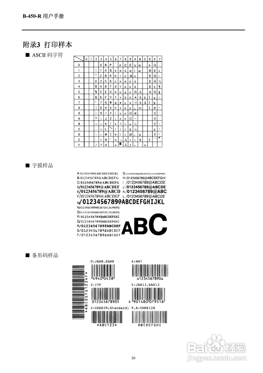 东芝B-452R打印机说明书:[6]