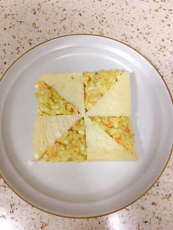 杂蔬土豆泥吐司