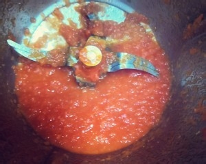 养生食补番茄豌豆白玉羹的做法