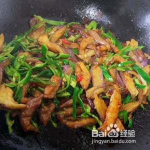 家常菜(酱爆茄子v)的做法