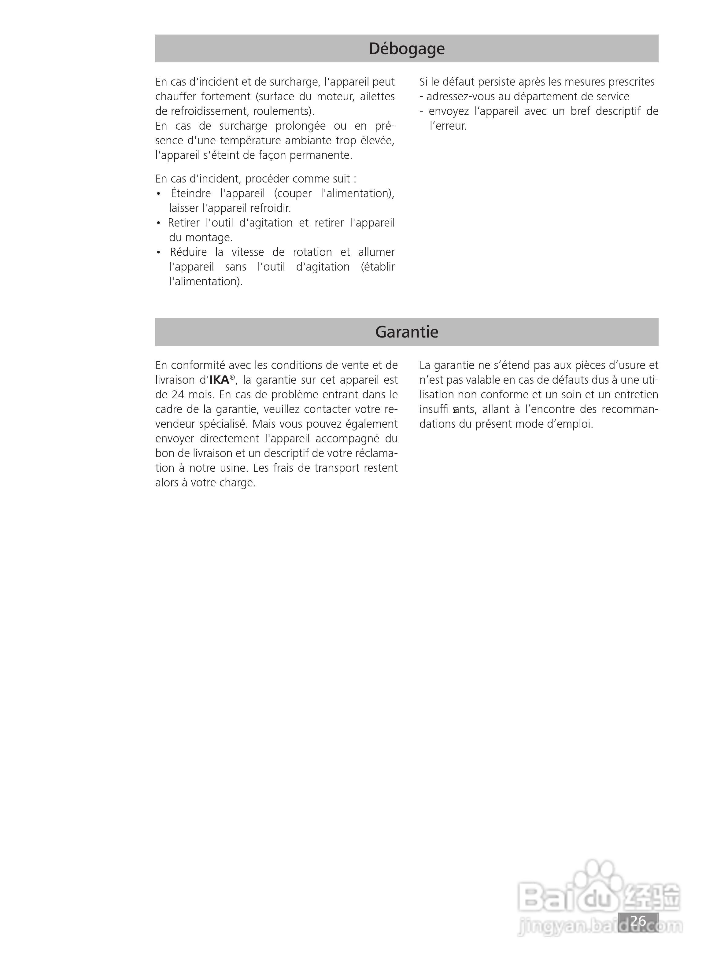 IKA RW47D顶置式机械搅拌器使用说明书:[3]