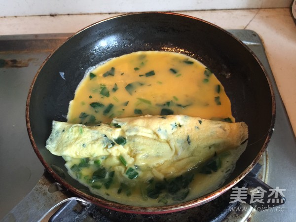 菠菜厚蛋烧的做法
