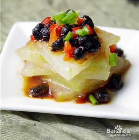 二十四节气寒露 豆豉煎蒸冬瓜