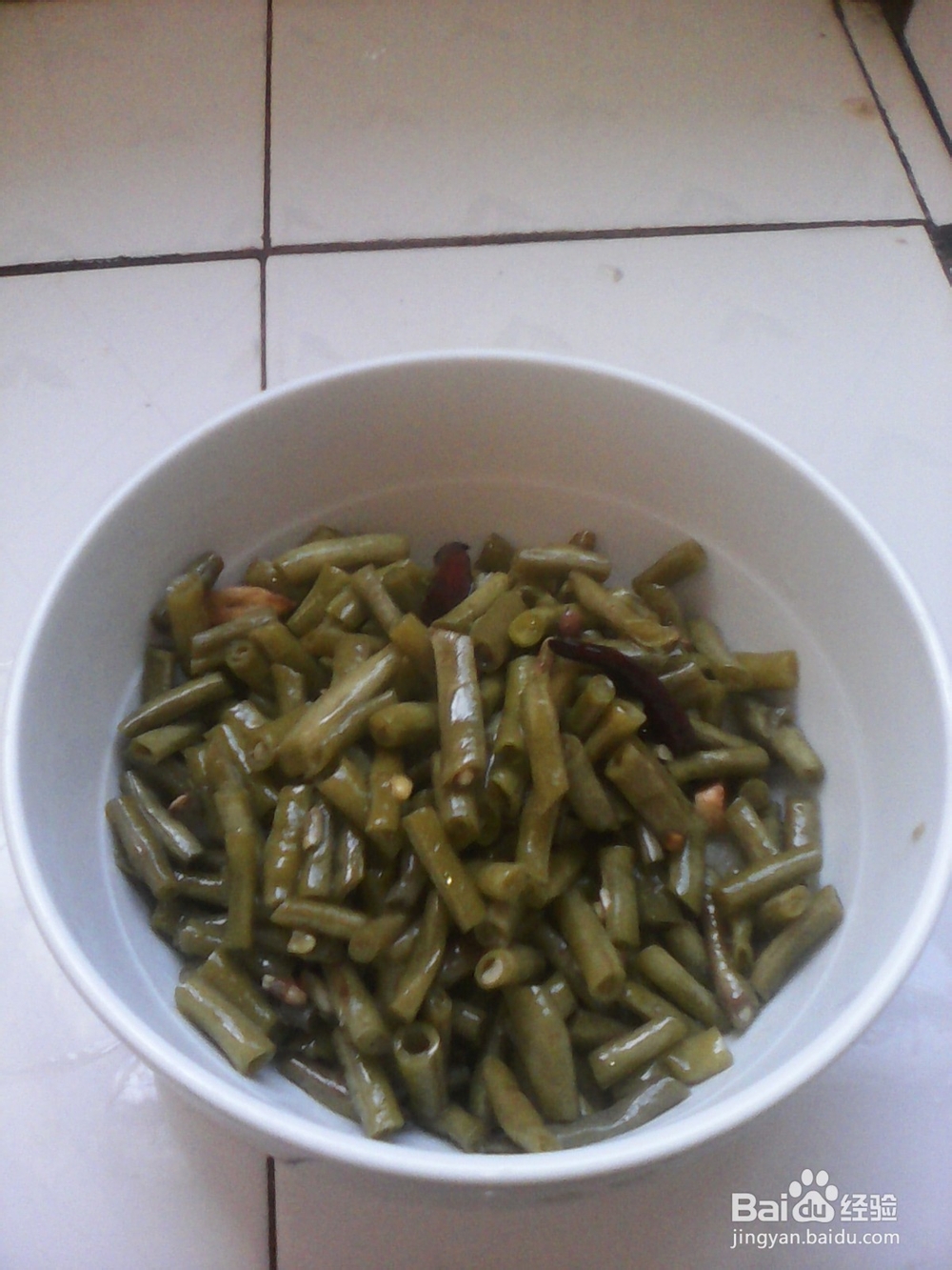 怎样方便快捷爆炒泡缸豆