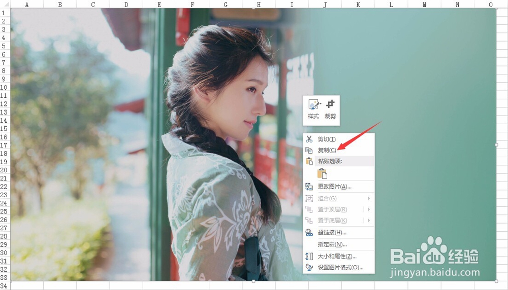 怎样把EXCEL表格里面的图片保存到电脑