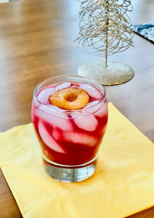 蓝莓瑞塔鸡尾酒