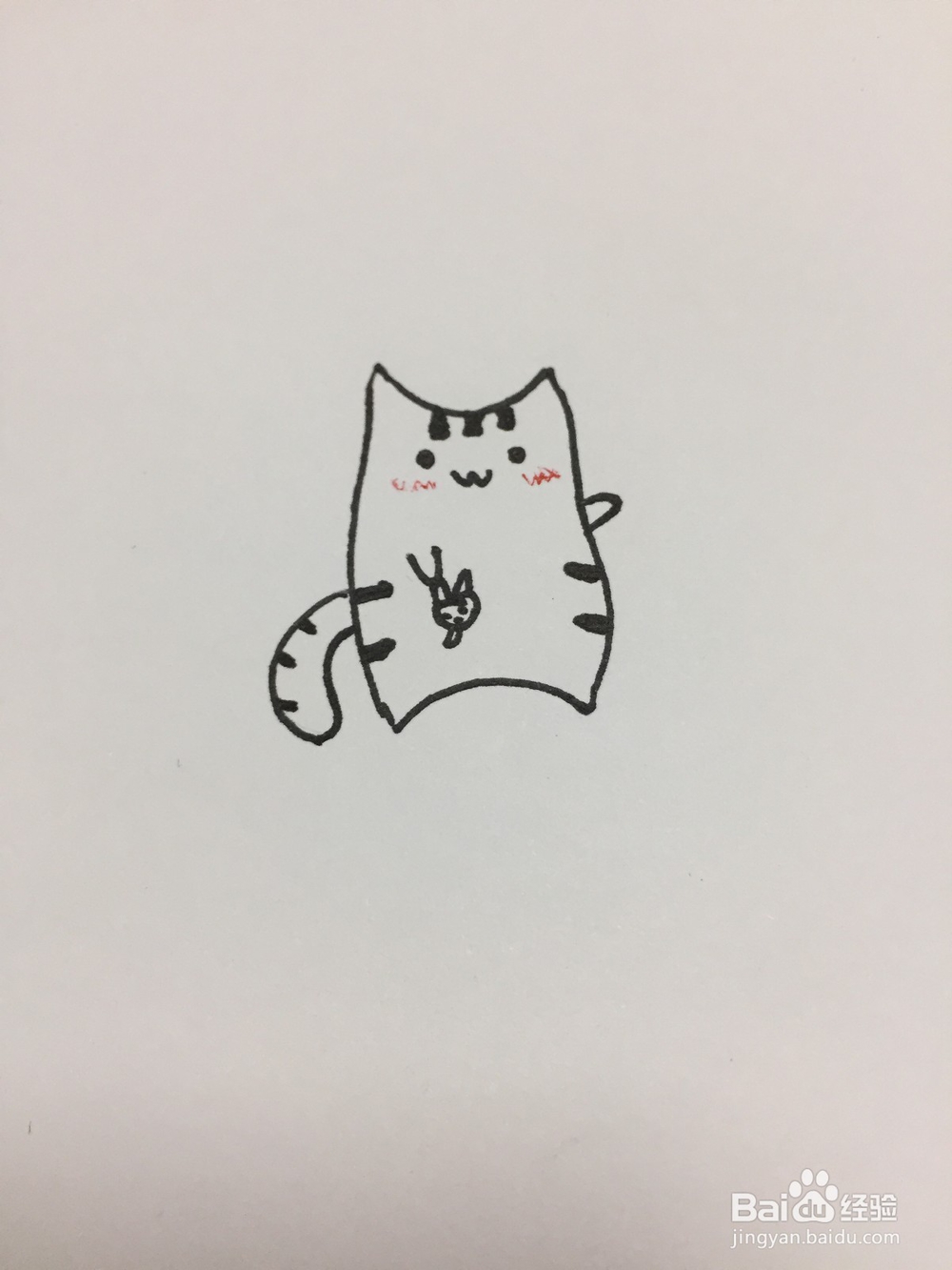 猫咪的可爱画法