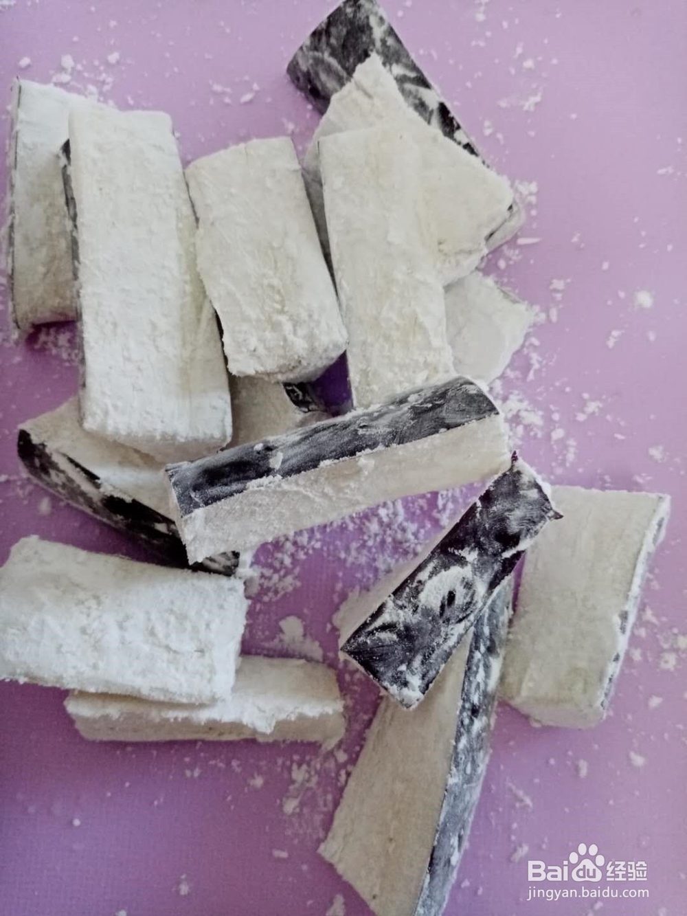 红烧茄子条-紫色菜系