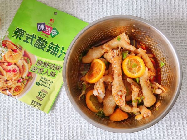 泰式酸辣柠檬鸡爪