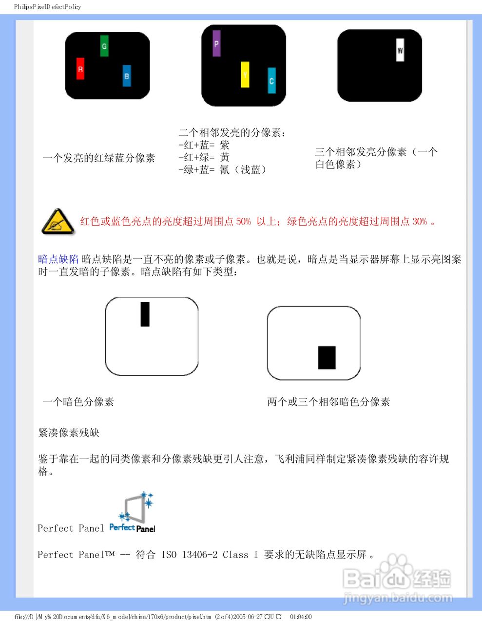 飞利浦170X6FW/93液晶显示器使用说明书:[7]