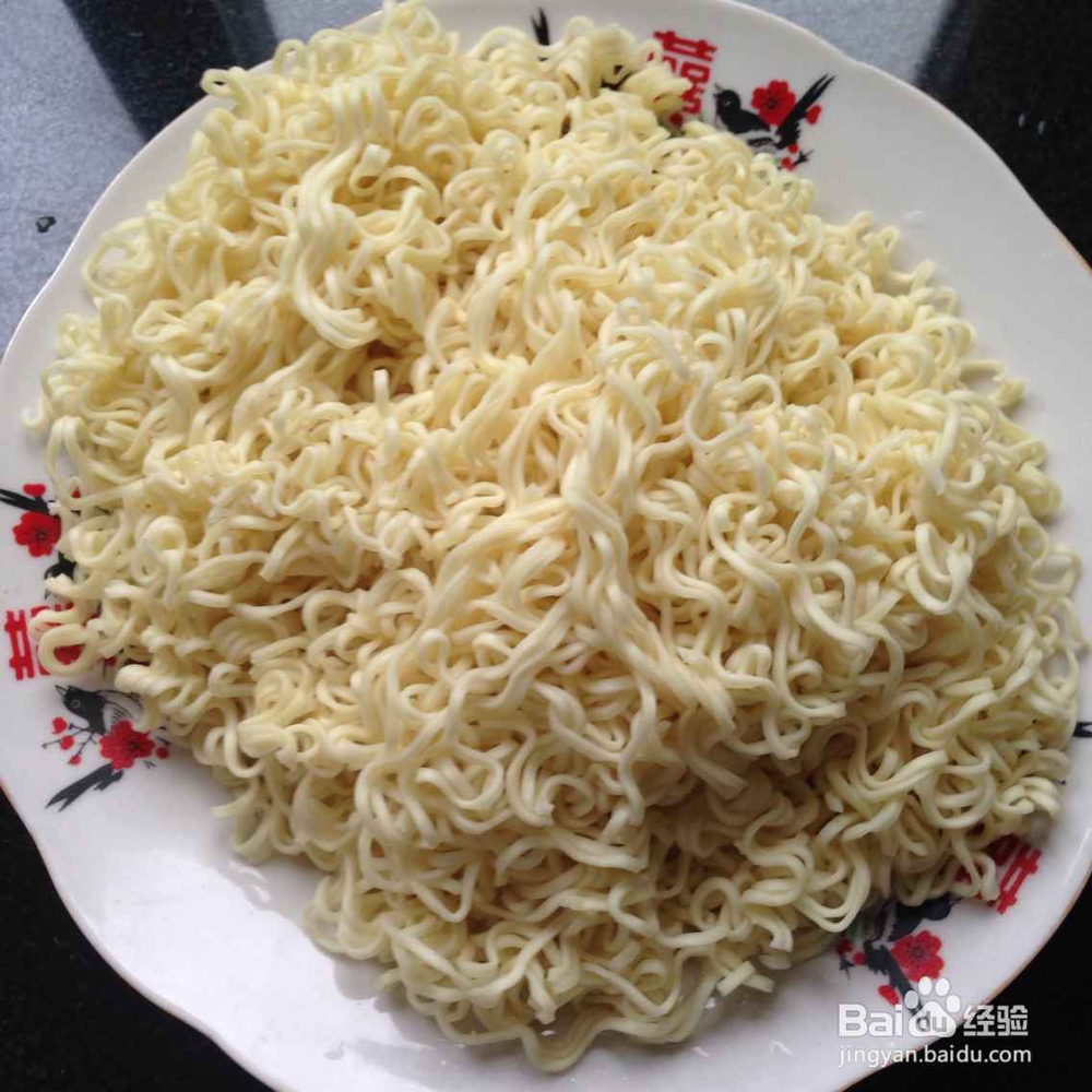 美味的素炒方便面