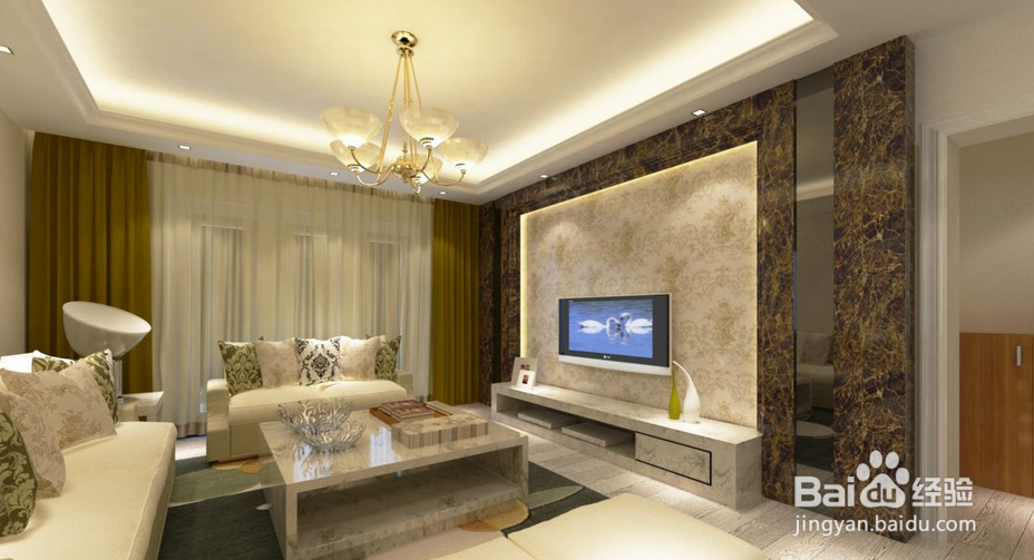 客厅吊顶搭配技巧与装修注意事项详解