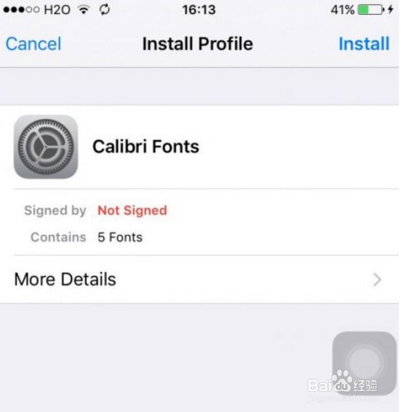 iPhone 6s怎么安装字体iOS不越狱安装字体教程