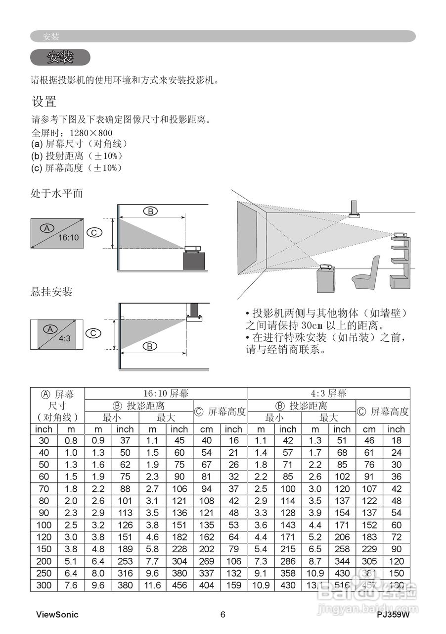 优派PJ359W投影机使用说明书:[2]