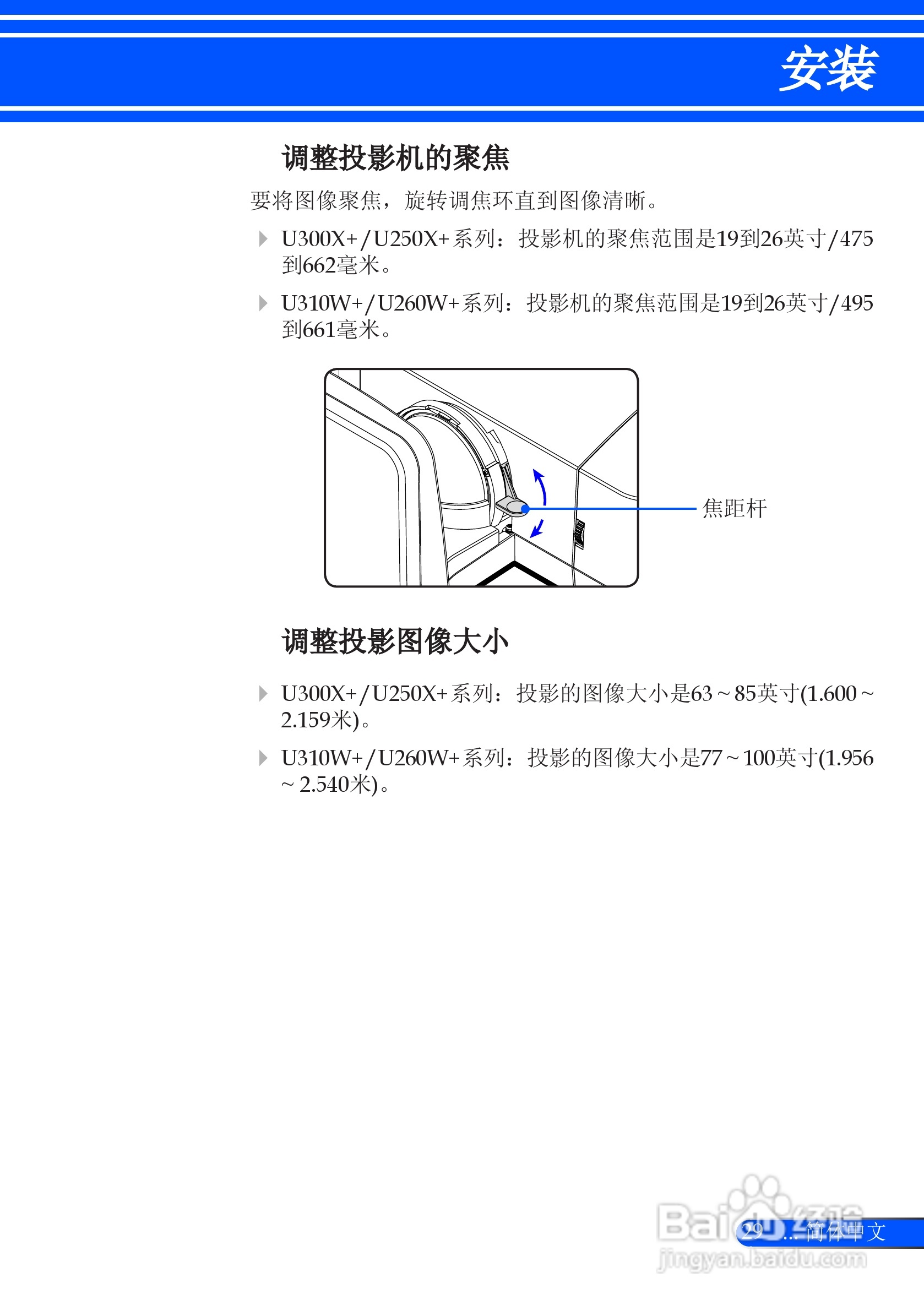 NEC NP-U260W+投影机使用说明书:[4]