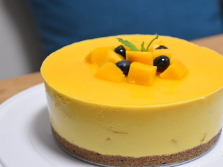 6寸芒果慕斯蛋糕怎么做？