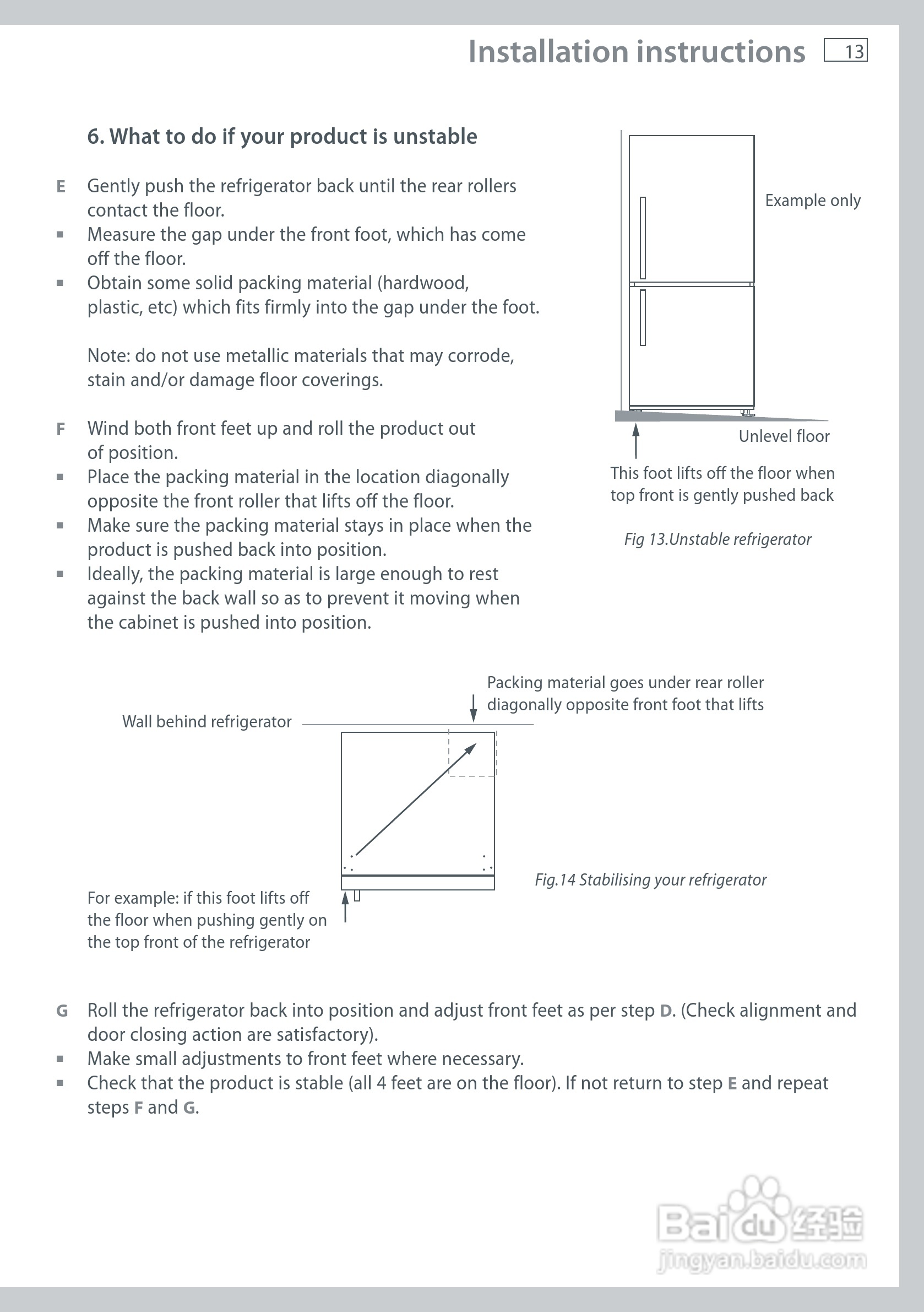 斐雪派克E402BRXFDU2冰箱说明书:[2]