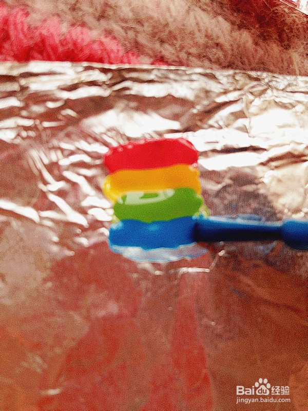 DIY美甲教程----彩虹渐变色