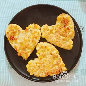玉米粒鸡蛋饼的做法