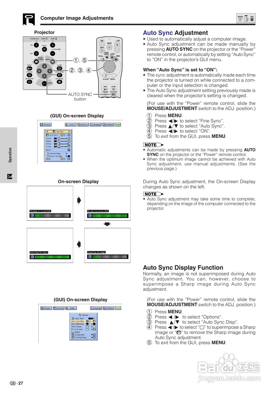 夏普XG-NV51XE投影机使用说明书:[3]