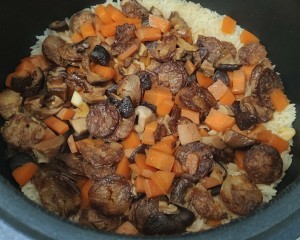 三宝焖饭的做法