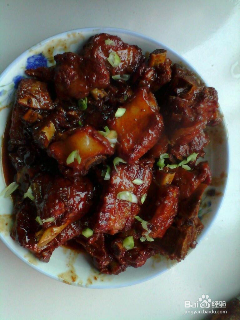 苦瓜红烧排骨的制作方法