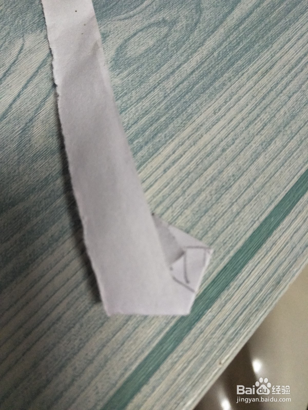 长条纸折星星的方法