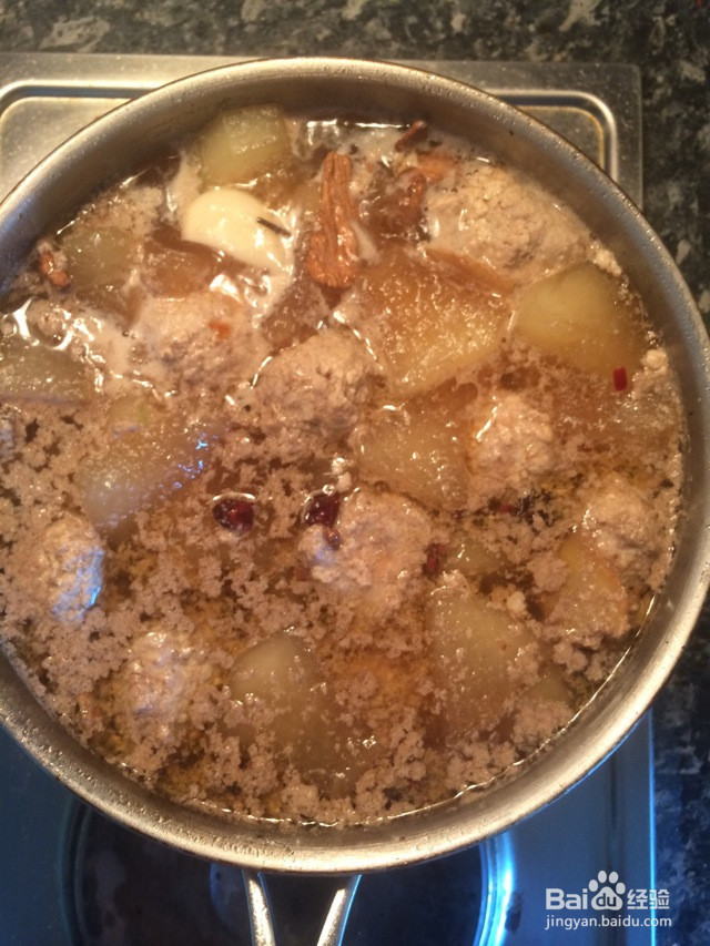 冬瓜丸子汤的做法