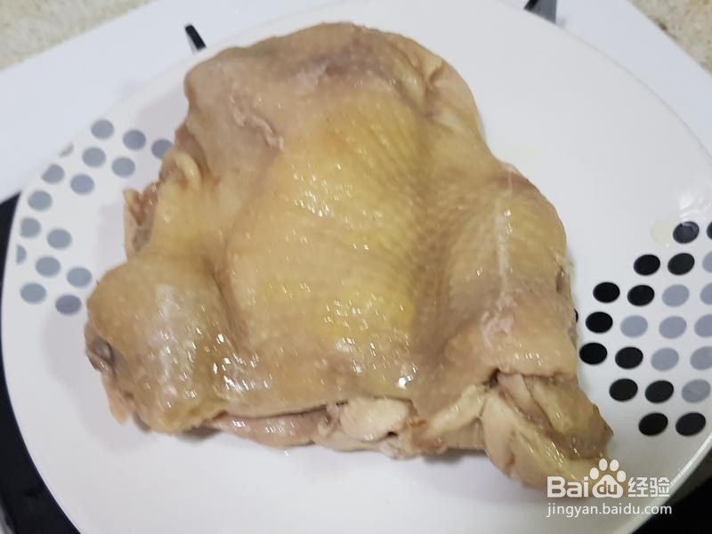 简单葱油淋鸡