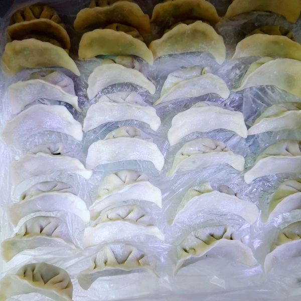 韭菜猪肉馅饺子