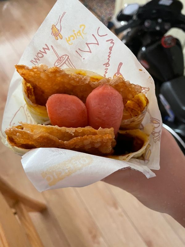 超级简单的老式煎饼果子