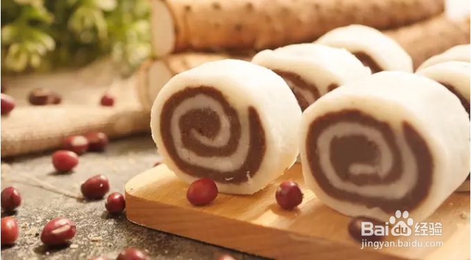 赞不绝口的山药豆沙卷