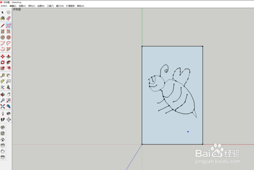 怎么用sketchup画不规则弧线
