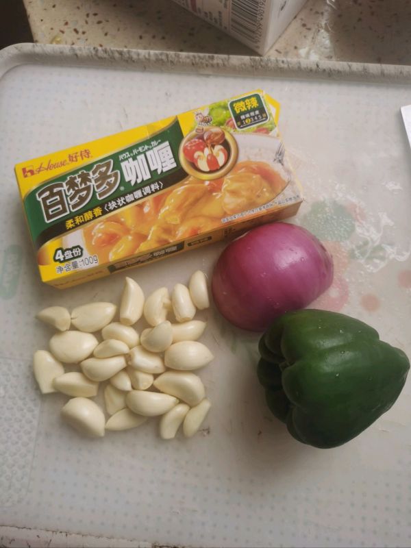 蒜蓉咖喱小龙虾