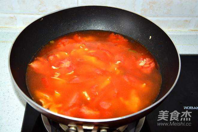 西红柿鸡蛋刀削面