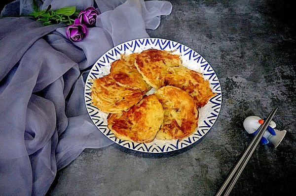 #10分钟早餐大挑战#土豆丝饼