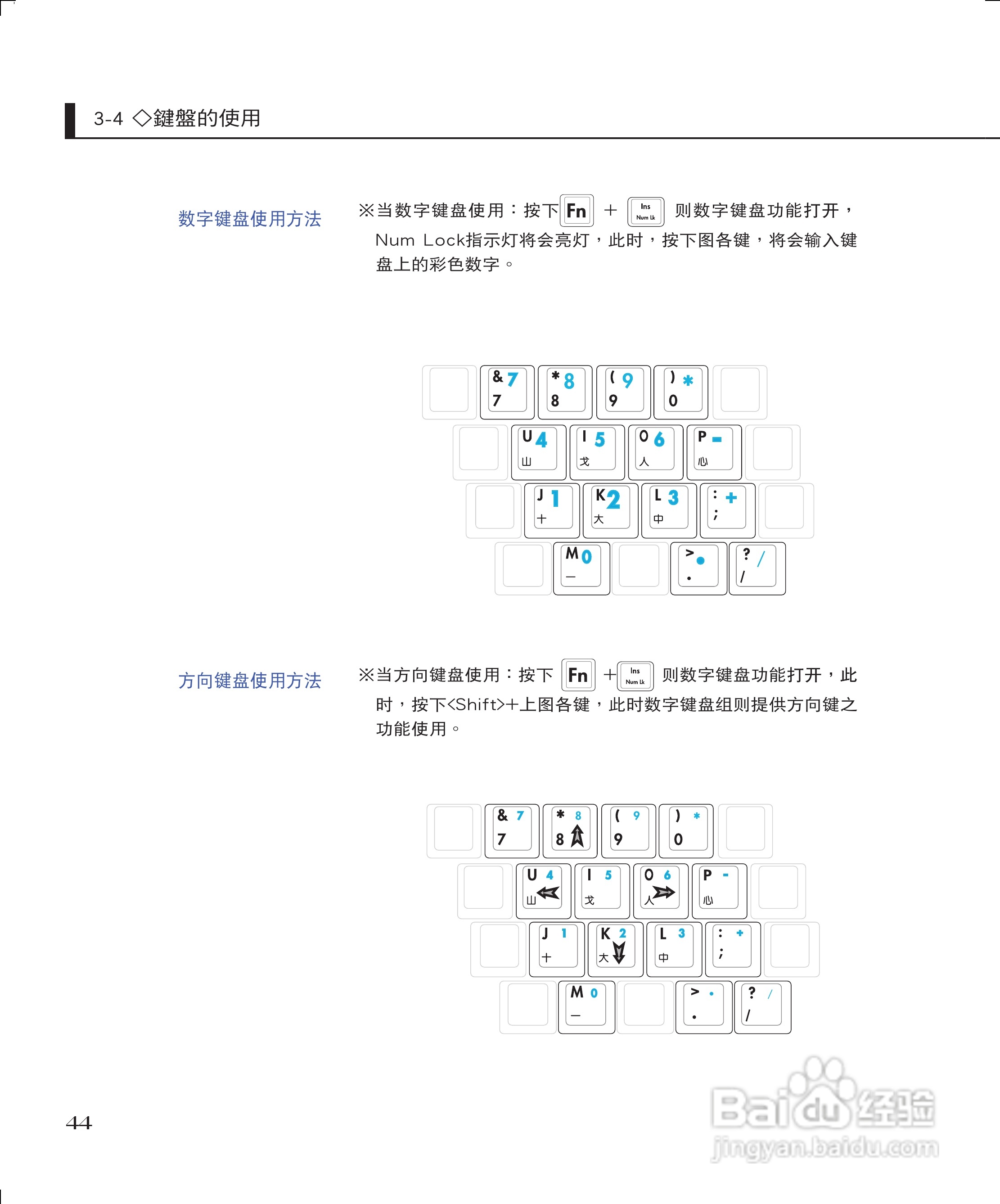 华硕W3J笔记本电脑使用说明书:[5]